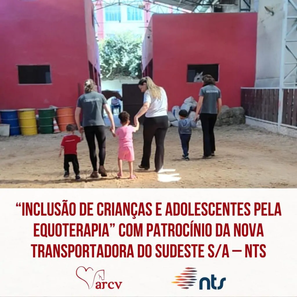 “Inclusão de Crianças e Adolescentes Pela Equoterapia” com patrocínio da Nova Transportadora do Sudeste S/A – NTS
