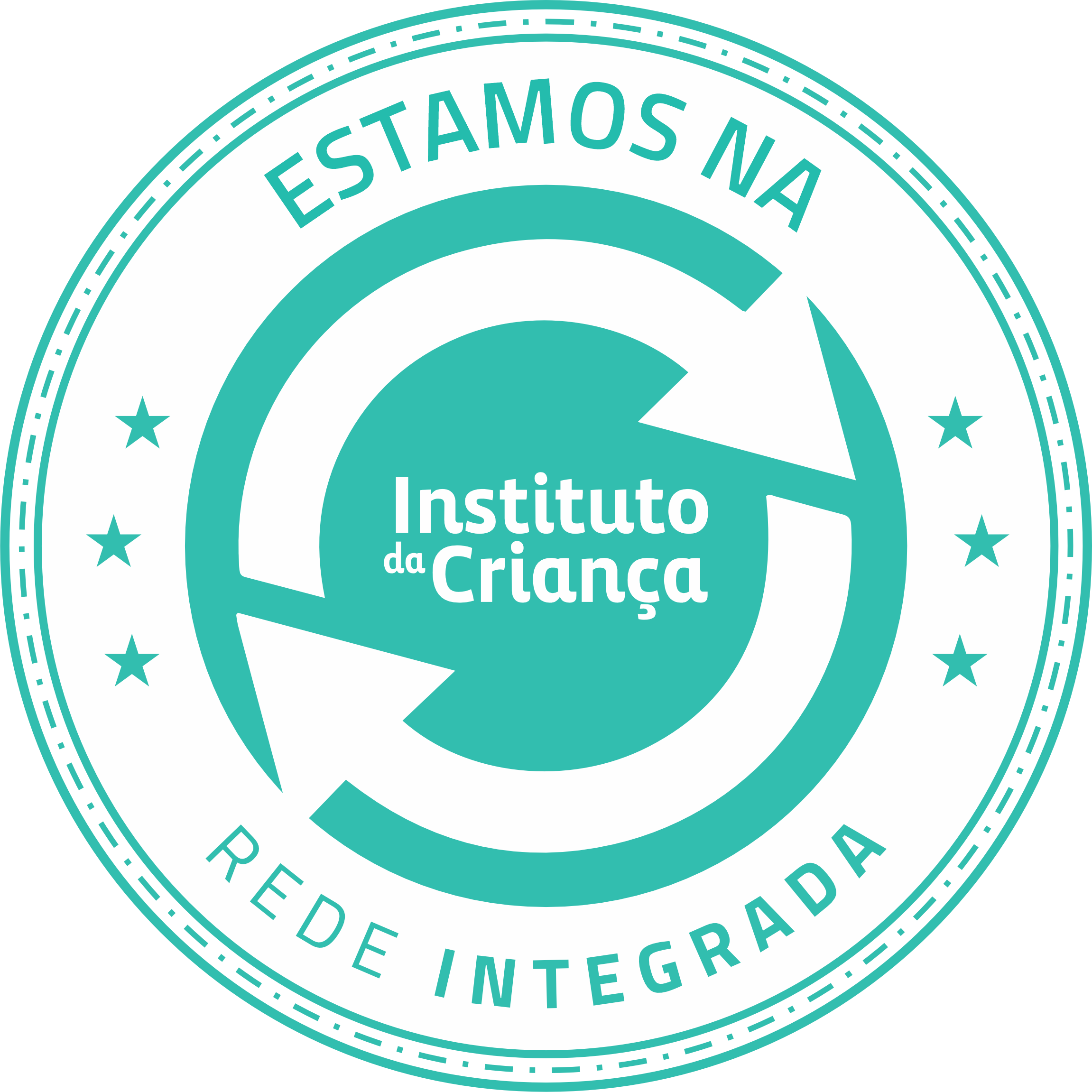 Selo do Instituto da Criança: “Eu faço parte da Rede Integrada”!